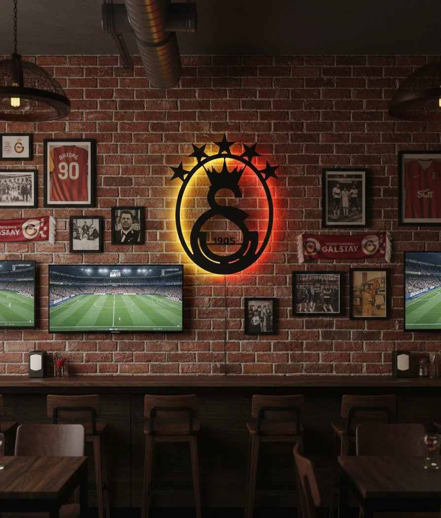 Galatasaray 5 Yıldızlı Gece Lambası