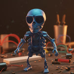 Kuru Kafa Kurmalı Dans Eden İskelet 💀