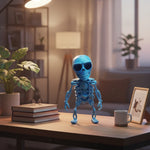 Kuru Kafa Kurmalı Dans Eden İskelet 💀