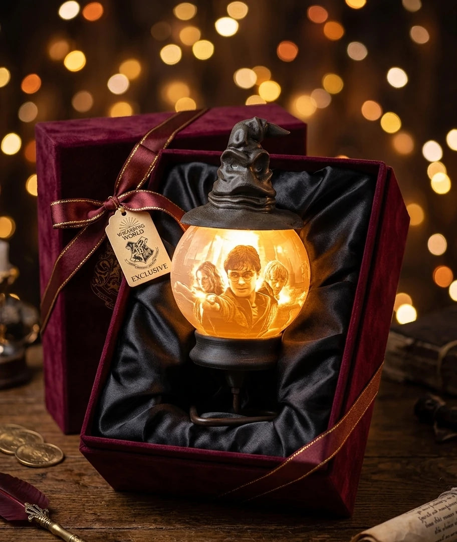 Harry Potter Temalı  Kristal Küre LED Gece Lambası