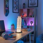Pisa Kulesi Dekoratif Gece Lambası – USB LED Masa Lambası
