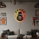 Galatasaray 5 Yıldızlı Gece Lambası