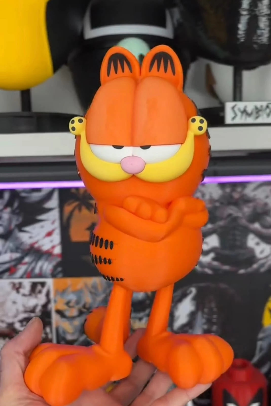 3D Baskı Garfield Figürü