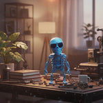 Kuru Kafa Kurmalı Dans Eden İskelet 💀