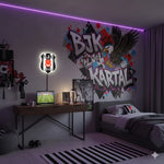 Beşiktaş Gece Lambası 🖤🤍🦅
