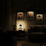 Atatürk Silüetli LED Masa Lambası