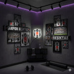 Beşiktaş Gece Lambası 🖤🤍🦅