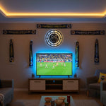 LED Işıklı Fenerbahçe Duvar Saati